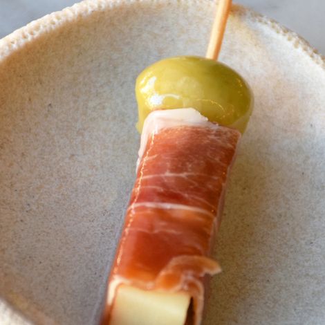 Gilda de jamón Basatxerri y queso