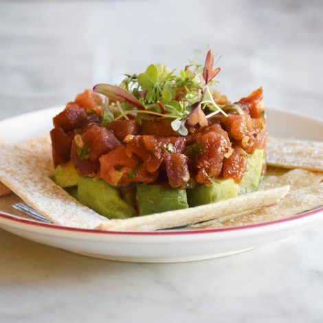 Tartar de atún de Barbate